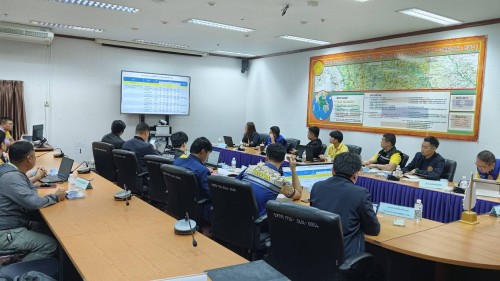ทน.แม่สอด เข้าร่วมประชุมการขับเคลื่อนปฏิบัติการ สกัดกั้นและปราบปรามยาเสพติด “Seal Stop safe”