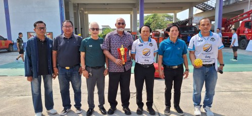 ทน.แม่สอด ร่วมพิธีเปิดการแข่งขันกีฬาเซปักตะกร้อท้องถิ่นสัมพันธ์ ต้านภัยยาเสพติด ครั้งที่ 2 ประจำปี 2568