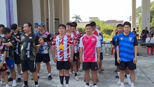 ทน.แม่สอด ร่วมพิธีเปิดการแข่งขันกีฬาเซปักตะกร้อท้องถิ่นสัมพันธ์ ต้านภัยยาเสพติด ครั้งที่ 2 ประจำปี 2568