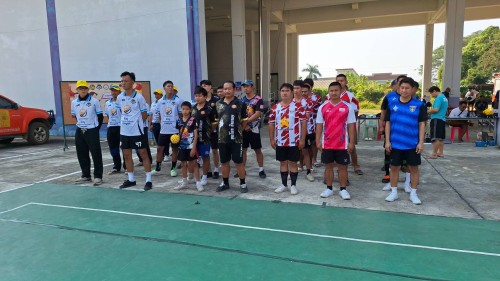 ทน.แม่สอด ร่วมพิธีเปิดการแข่งขันกีฬาเซปักตะกร้อท้องถิ่นสัมพันธ์ ต้านภัยยาเสพติด ครั้งที่ 2 ประจำปี 2568
