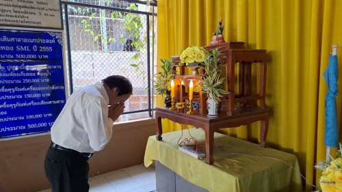 เทศบาลนครแม่สอด เข้าร่วมการประชุมผู้สูงอายุชุมชนสักทอง ประจำเดือน กุมภาพันธ์ พ.ศ.2568