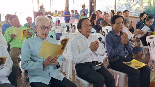 เทศบาลนครแม่สอด เข้าร่วมการประชุมผู้สูงอายุชุมชนสักทอง ประจำเดือน กุมภาพันธ์ พ.ศ.2568