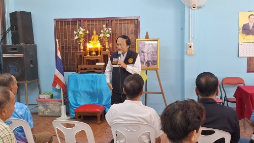 เทศบาลนครแม่สอด เข้าร่วมการประชุมผู้สูงอายุชุมชนอิสลามและชุมชนสองแคว1 ประจำเดือน กุมภาพันธ์ พ.ศ.2568