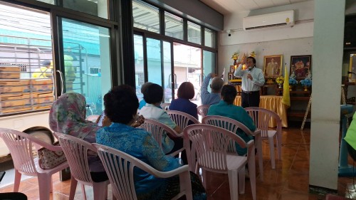 ทน.แม่สอด เข้าร่วมการประชุมผู้สูงอายุ ชุมชนตาลเดี่ยวและชุมชนวัดหลวง ประจำเดือน กุมภาพันธ์ พ.ศ.2568