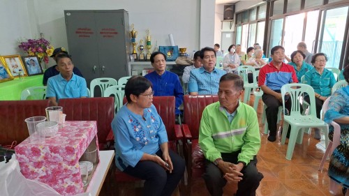 ทน.แม่สอด เข้าร่วมการประชุมผู้สูงอายุ ชุมชนตาลเดี่ยวและชุมชนวัดหลวง ประจำเดือน กุมภาพันธ์ พ.ศ.2568