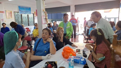 ทน.แม่สอด เข้าร่วมการประชุมผู้สูงอายุ ชุมชนตาลเดี่ยวและชุมชนวัดหลวง ประจำเดือน กุมภาพันธ์ พ.ศ.2568