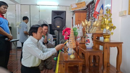 ทน.แม่สอด เข้าร่วมการประชุมผู้สูงอายุ ชุมชนตาลเดี่ยวและชุมชนวัดหลวง ประจำเดือน กุมภาพันธ์ พ.ศ.2568