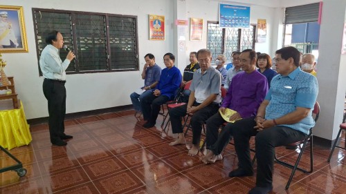 ทน.แม่สอด เข้าร่วมการประชุมผู้สูงอายุ ชุมชนตาลเดี่ยวและชุมชนวัดหลวง ประจำเดือน กุมภาพันธ์ พ.ศ.2568