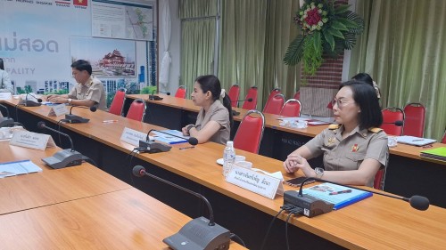 ทน.แม่สอด ประชุมคณะกรรมการสอบคัดเลือกเพื่อแต่งตั้งพนักงานเทศบาลให้ดำรงตำแหน่งต่างสายงาน ตำแหน่ง นักทรัพยากรบุคคล ระดับปฏิบัติการ ครั้งที่ 2/2568