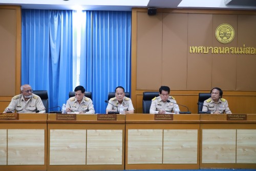 สภาเทศบาลนครแม่สอด ประชุมสภาเทศบาลนครแม่สอด สมัยสามัญ  สมัยแรก ครั้งที่ 2 ประจำปี 2568