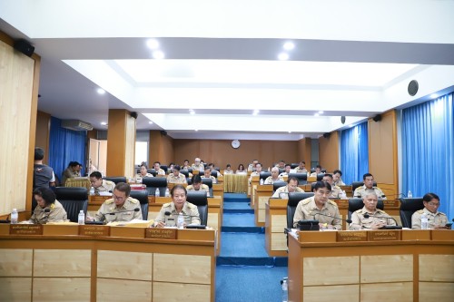 สภาเทศบาลนครแม่สอด ประชุมสภาเทศบาลนครแม่สอด สมัยสามัญ  สมัยแรก ครั้งที่ 2 ประจำปี 2568