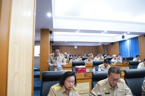 สภาเทศบาลนครแม่สอด ประชุมสภาเทศบาลนครแม่สอด สมัยสามัญ  สมัยแรก ครั้งที่ 2 ประจำปี 2568