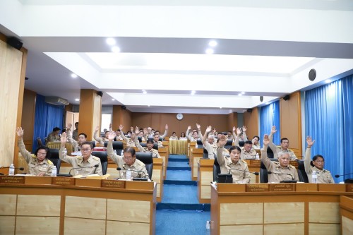 สภาเทศบาลนครแม่สอด ประชุมสภาเทศบาลนครแม่สอด สมัยสามัญ  สมัยแรก ครั้งที่ 2 ประจำปี 2568