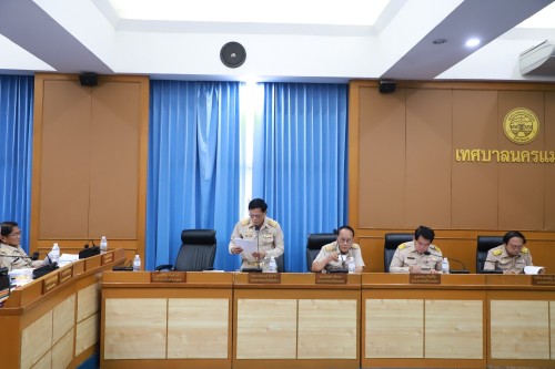 สภาเทศบาลนครแม่สอด ประชุมสภาเทศบาลนครแม่สอด สมัยสามัญ  สมัยแรก ครั้งที่ 2 ประจำปี 2568