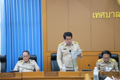 สภาเทศบาลนครแม่สอด ประชุมสภาเทศบาลนครแม่สอด สมัยสามัญ  สมัยแรก ครั้งที่ 2 ประจำปี 2568