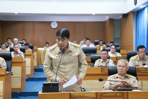 สภาเทศบาลนครแม่สอด ประชุมสภาเทศบาลนครแม่สอด สมัยสามัญ  สมัยแรก ครั้งที่ 2 ประจำปี 2568