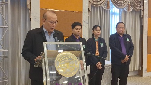 เทศบาลนครแม่สอด เข้าร่วมพิธีเปิดโครงการอบรมพัฒนาการดำเนินงานสุขภาพจิตและจิตเวชเขตเทศบาลเมืองและเทศบาลนคร เขตสุขภาพที่ 2 ปีงบประมาณ 2568