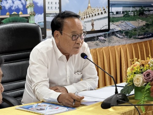 ทน.แม่สอด  จัดประชุมสรุปผลการสำรวจและประเมินความจำเป็นเร่งด่วนแก่ผู้ประสบปัญหาทางสังคม ในเขตเทศบาลนครแม่สอด