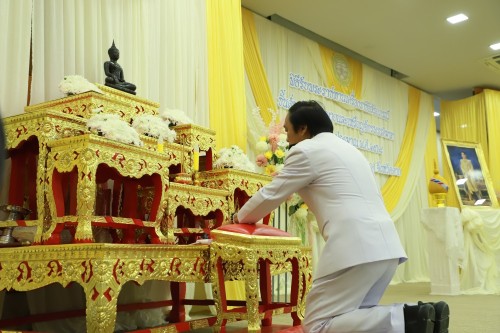 เทศบาลนครแม่สอด จัดพิธีรับพระราชทานเครื่องราชอิสริยาภรณ์ 