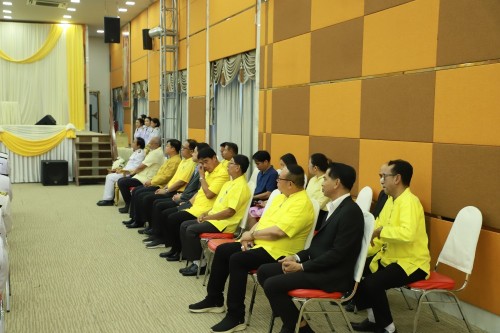 เทศบาลนครแม่สอด จัดพิธีรับพระราชทานเครื่องราชอิสริยาภรณ์ 