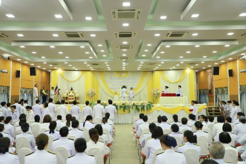 เทศบาลนครแม่สอด จัดพิธีรับพระราชทานเครื่องราชอิสริยาภรณ์ 