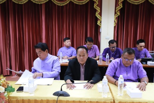 เทศบาลนครแม่สอด จัดประชุมหัวหน้าส่วนราชการ ประจำเดือน มีนาคม พ.ศ.2568