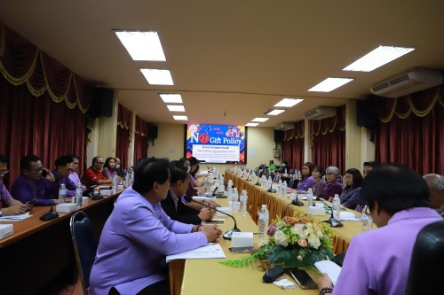 เทศบาลนครแม่สอด จัดประชุมหัวหน้าส่วนราชการ ประจำเดือน มีนาคม พ.ศ.2568