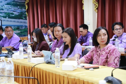 เทศบาลนครแม่สอด จัดประชุมหัวหน้าส่วนราชการ ประจำเดือน มีนาคม พ.ศ.2568