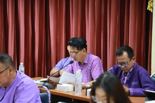 เทศบาลนครแม่สอด จัดประชุมหัวหน้าส่วนราชการ ประจำเดือน มีนาคม พ.ศ.2568