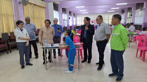 ทน.แม่สอด ร่วมพิธีเปิดการแข่งขันทักษะทางวิชาการเทศบาลนครแม่สอด ประจำปีงบประมาณ พ.ศ.2568