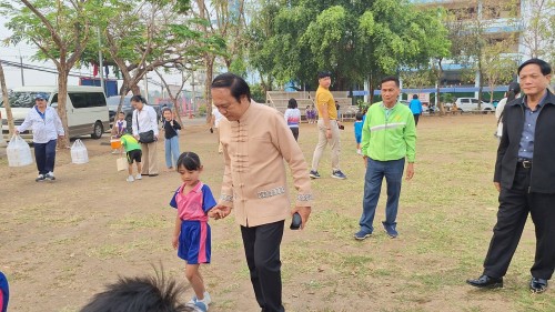 ทน.แม่สอด ร่วมพิธีเปิดการแข่งขันทักษะทางวิชาการเทศบาลนครแม่สอด ประจำปีงบประมาณ พ.ศ.2568