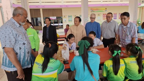 ทน.แม่สอด ร่วมพิธีเปิดการแข่งขันทักษะทางวิชาการเทศบาลนครแม่สอด ประจำปีงบประมาณ พ.ศ.2568
