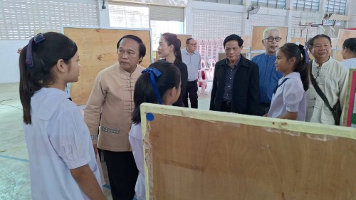 ทน.แม่สอด ร่วมพิธีเปิดการแข่งขันทักษะทางวิชาการเทศบาลนครแม่สอด ประจำปีงบประมาณ พ.ศ.2568