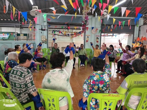 เทศบาลนครแม่สอด เข้าร่วมการประชุมผู้สูงอายุชุมชนอินทรคีรี ประจำเดือน มีนาคม พ.ศ.2568