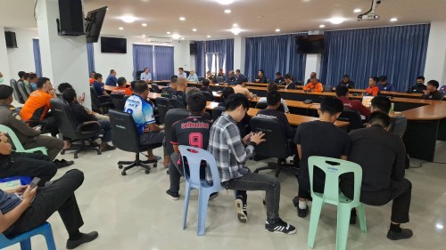 เทศบาลนครแม่สอด จัดประชุมฝ่ายป้องกันและบรรเทาสาธารณภัยฯ ประจำเดือน มีนาคม 2568