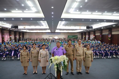 เทศบาลนครแม่สอด จัดพิธีมอบวุฒิบัตรยุวบัณฑิตในสังกัดเทศบาลนครแม่สอด ประจำปีการศึกษา 2567 
