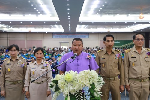 เทศบาลนครแม่สอด จัดพิธีมอบวุฒิบัตรยุวบัณฑิตในสังกัดเทศบาลนครแม่สอด ประจำปีการศึกษา 2567 