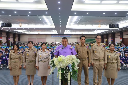 เทศบาลนครแม่สอด จัดพิธีมอบวุฒิบัตรยุวบัณฑิตในสังกัดเทศบาลนครแม่สอด ประจำปีการศึกษา 2567 