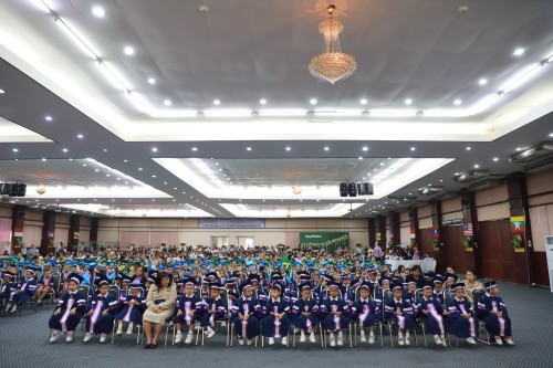 เทศบาลนครแม่สอด จัดพิธีมอบวุฒิบัตรยุวบัณฑิตในสังกัดเทศบาลนครแม่สอด ประจำปีการศึกษา 2567 