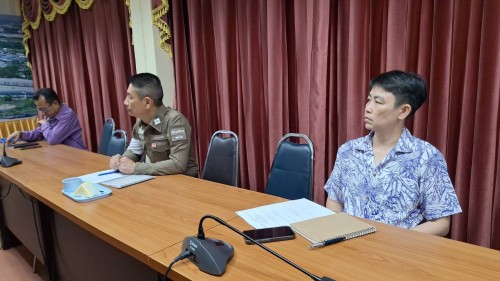 ทน.แม่สอด  ประชุมหารือเพื่อเตรียมความพร้อมกำหนดพื้นที่ Zoning ในการเล่นน้ำช่วงเทศกาลสงกรานต์ พ.ศ. 2568