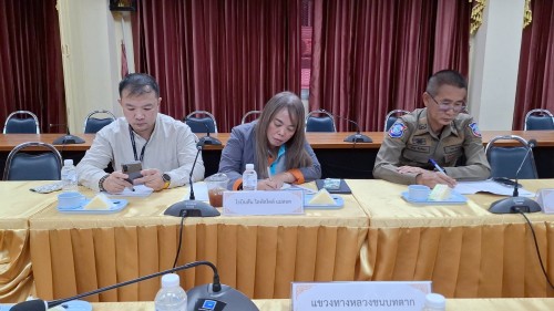 ทน.แม่สอด  ประชุมหารือเพื่อเตรียมความพร้อมกำหนดพื้นที่ Zoning ในการเล่นน้ำช่วงเทศกาลสงกรานต์ พ.ศ. 2568