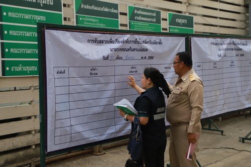 เทศบาลนครแม่สอด ดำเนินการรับสมัครผู้สมัครรับเลือกตั้งสมาชิกสภาเทศบาลนครแม่สอด และนายกเทศมนตรีนครแม่สอด 