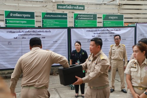เทศบาลนครแม่สอด ดำเนินการรับสมัครผู้สมัครรับเลือกตั้งสมาชิกสภาเทศบาลนครแม่สอด และนายกเทศมนตรีนครแม่สอด 