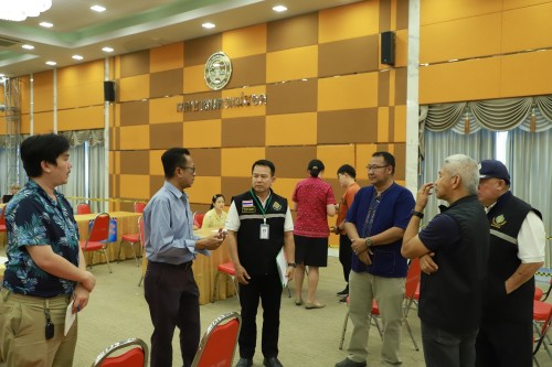 ทน.แม่สอด ให้การต้อนรับผู้ตรวจการเลือกตั้งประจำจังหวัดตาก ลงพื้นที่ตรวจเยี่ยม ติดตามการรับสมัครรับเลือกตั้งสมาชิกสภาเทศบาลนครแม่สอด และนายกเทศมนตรีนครแม่สอด