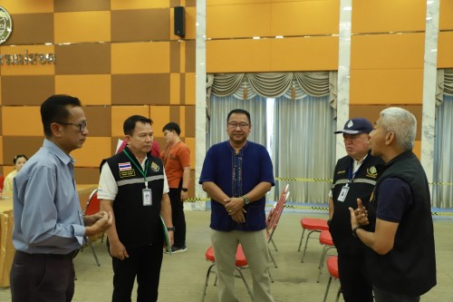 ทน.แม่สอด ให้การต้อนรับผู้ตรวจการเลือกตั้งประจำจังหวัดตาก ลงพื้นที่ตรวจเยี่ยม ติดตามการรับสมัครรับเลือกตั้งสมาชิกสภาเทศบาลนครแม่สอด และนายกเทศมนตรีนครแม่สอด