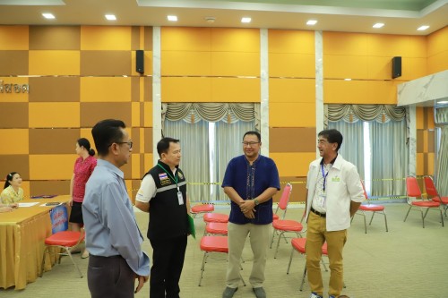 ทน.แม่สอด ให้การต้อนรับผู้ตรวจการเลือกตั้งประจำจังหวัดตาก ลงพื้นที่ตรวจเยี่ยม ติดตามการรับสมัครรับเลือกตั้งสมาชิกสภาเทศบาลนครแม่สอด และนายกเทศมนตรีนครแม่สอด