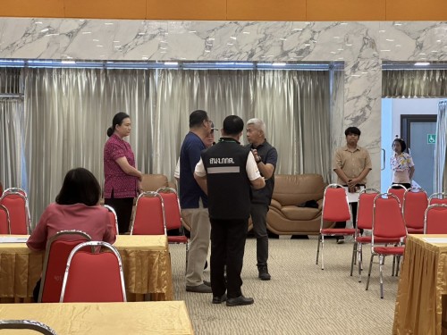 ทน.แม่สอด ให้การต้อนรับผู้ตรวจการเลือกตั้งประจำจังหวัดตาก ลงพื้นที่ตรวจเยี่ยม ติดตามการรับสมัครรับเลือกตั้งสมาชิกสภาเทศบาลนครแม่สอด และนายกเทศมนตรีนครแม่สอด