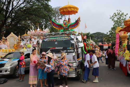 เทศบาลนครแม่สอด จัดโครงการงานประเพณีสงกรานต์ ประจำปี 2568 