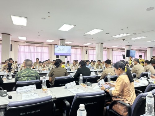 ทน.แม่สอด ร่วมประชุมคณะกรรมการบริหารงานจังหวัดแบบบูรณาการ จังหวัดตาก (ก.บ.จ.ตาก) ครั้งที่ 2/2568