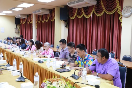 เทศบาลนครแม่สอด จัดประชุมหัวหน้าส่วนราชการ ประจำเดือน เมษายน พ.ศ.2568